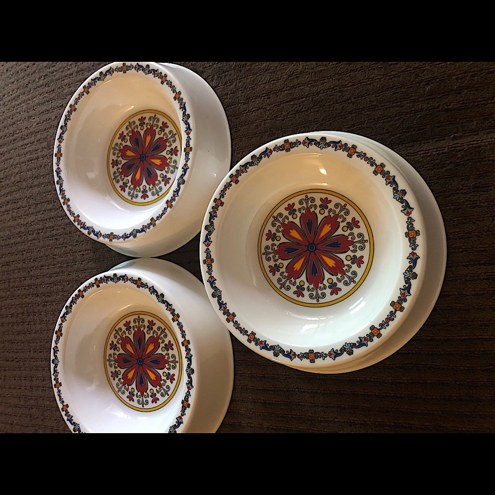 Melamine Cat Pet Bowls  Petco/ Deruta NWOT